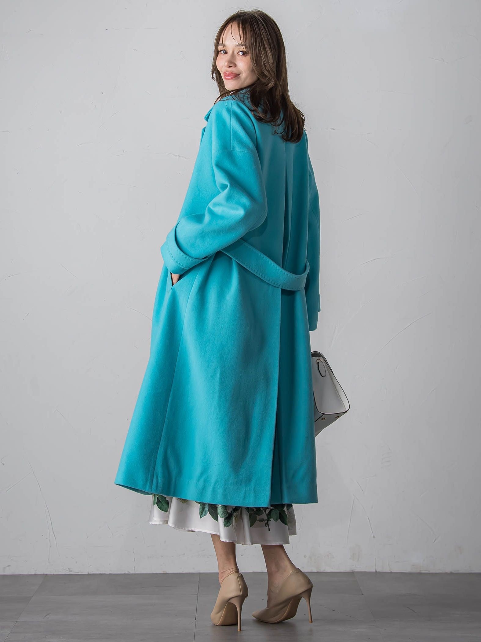 テーラードカラーコート