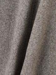 ショール付きスライバーニットコート