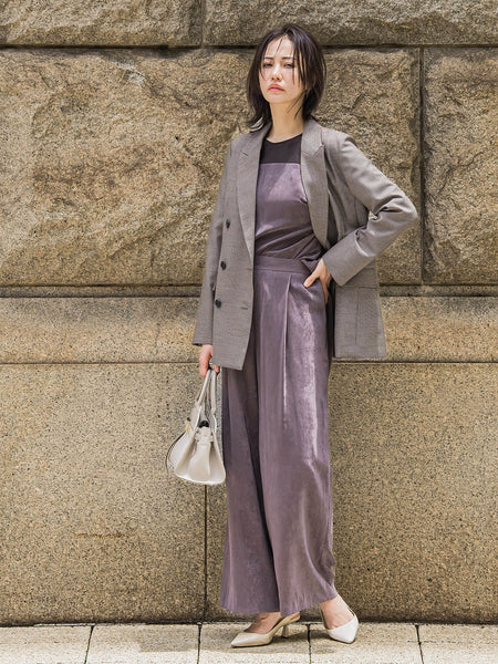 エアリースエードプルオンパンツ≪洗濯機で洗える≫