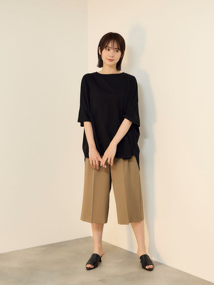 2WAYフルダルアウトタックキュロットパンツ
