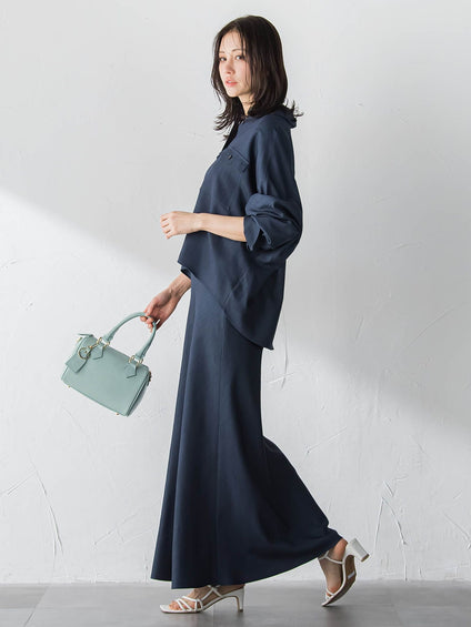 Beauty Denimスカート≪洗濯機で洗える≫