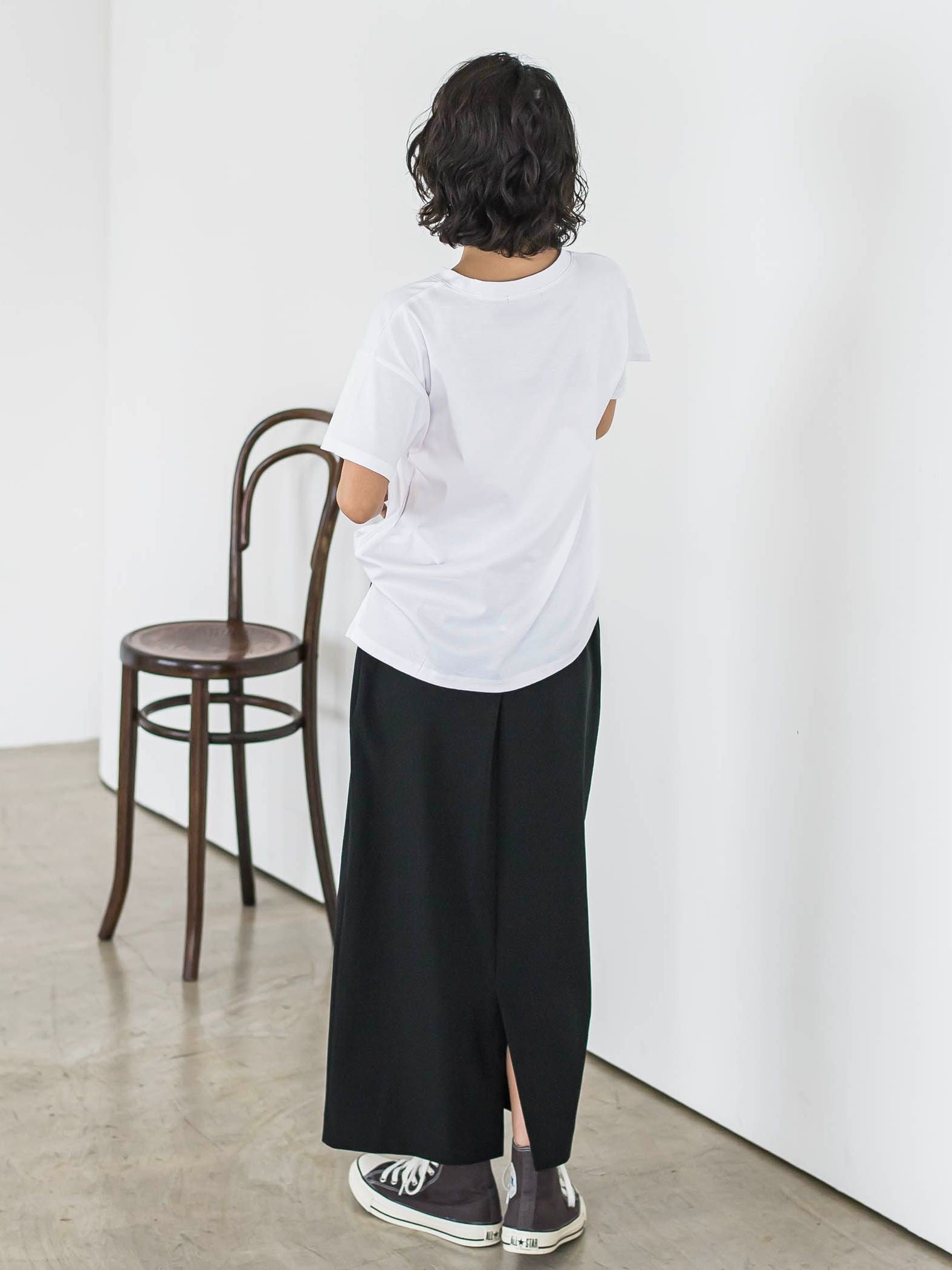 【J Lounge限定】la.f...ロゴTシャツ≪手洗い可能≫