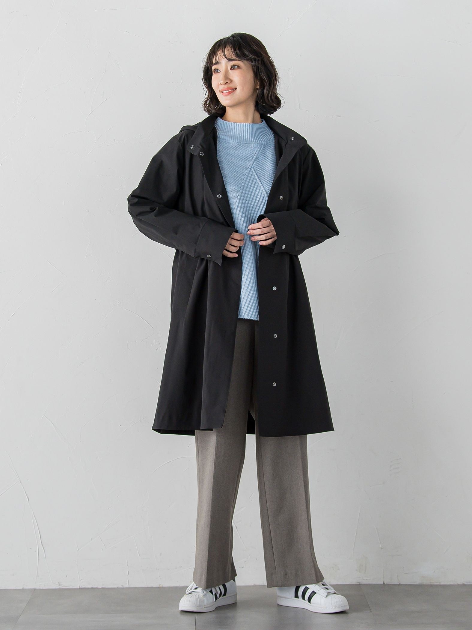 パーテーションダウンロングコート