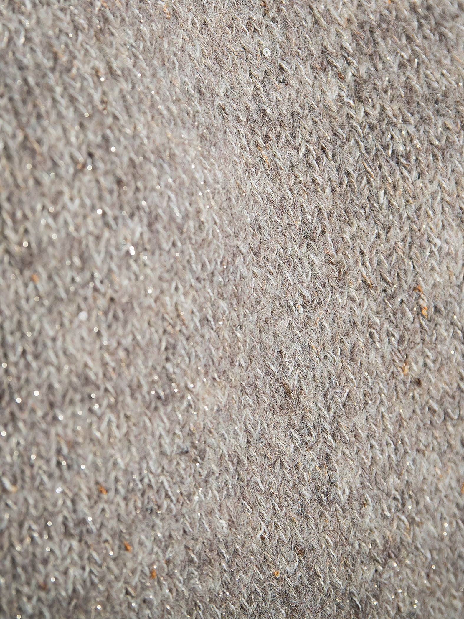 ラメスパンコールクルーネックニット≪手洗い可能≫