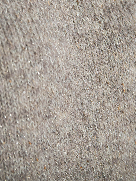 ラメスパンコールクルーネックニット≪手洗い可能≫