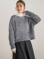 ラメミックスプルオーバー≪手洗い可能≫