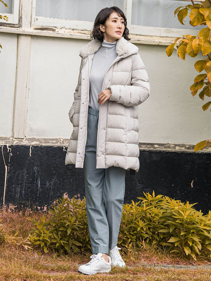 【大きいサイズ】ラメリブタートルニット