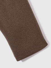 ウールチョウジャージーノーカラージャケット