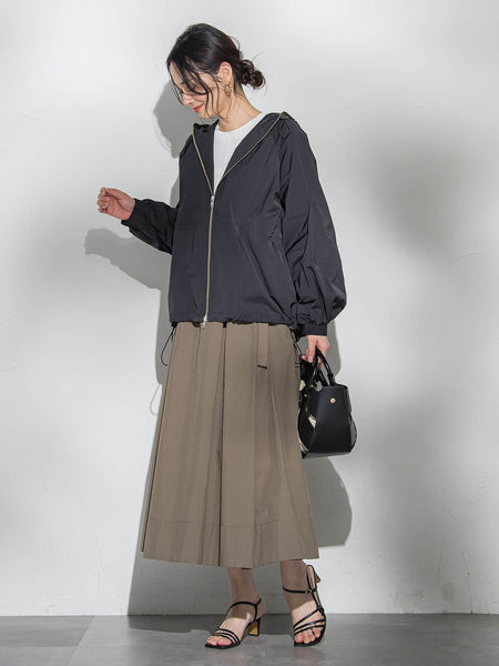 メンナイロンワッシャーブロードスカート