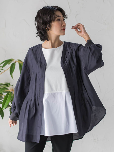 【WEB限定】シルキーローンブラウス