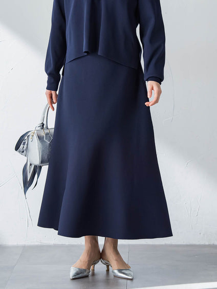 フレアニットスカート