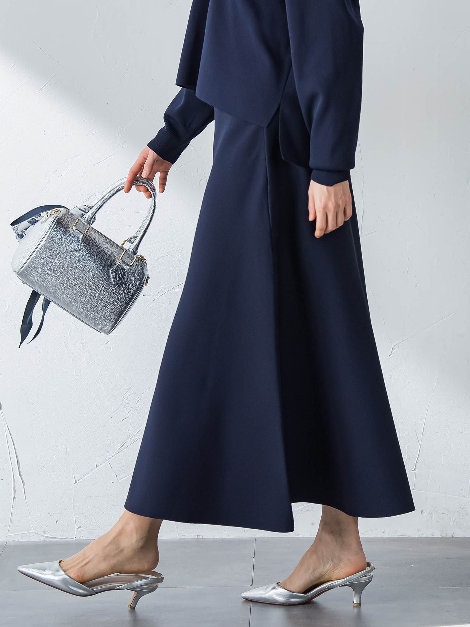 フレアニットスカート