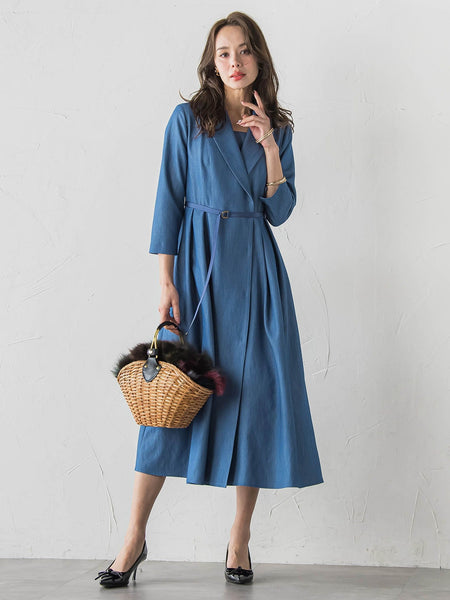 オーロララメデニムワンピース