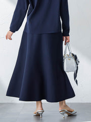 フレアニットスカート