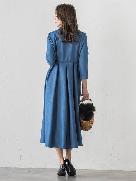 オーロララメデニムワンピース