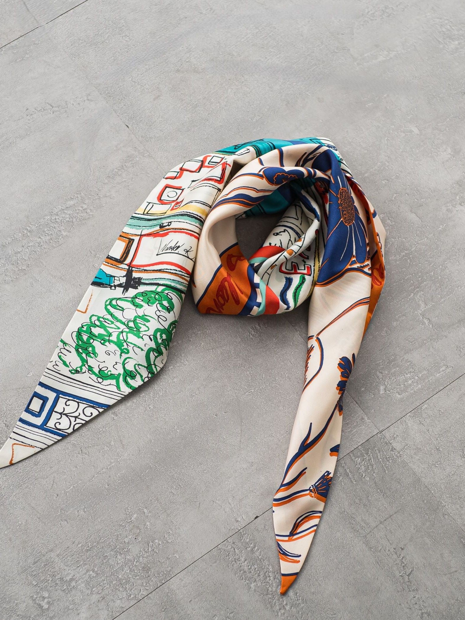 【manipuri】＜ダイヤ型スカーフ＞