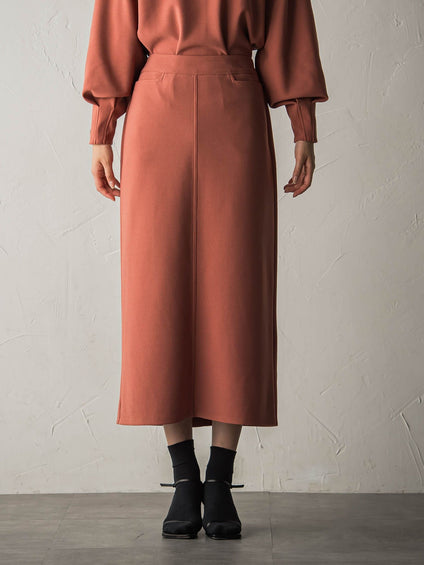 ジョーゼットダンボールAラインスカート≪セットアップ対応/洗濯機で洗える≫