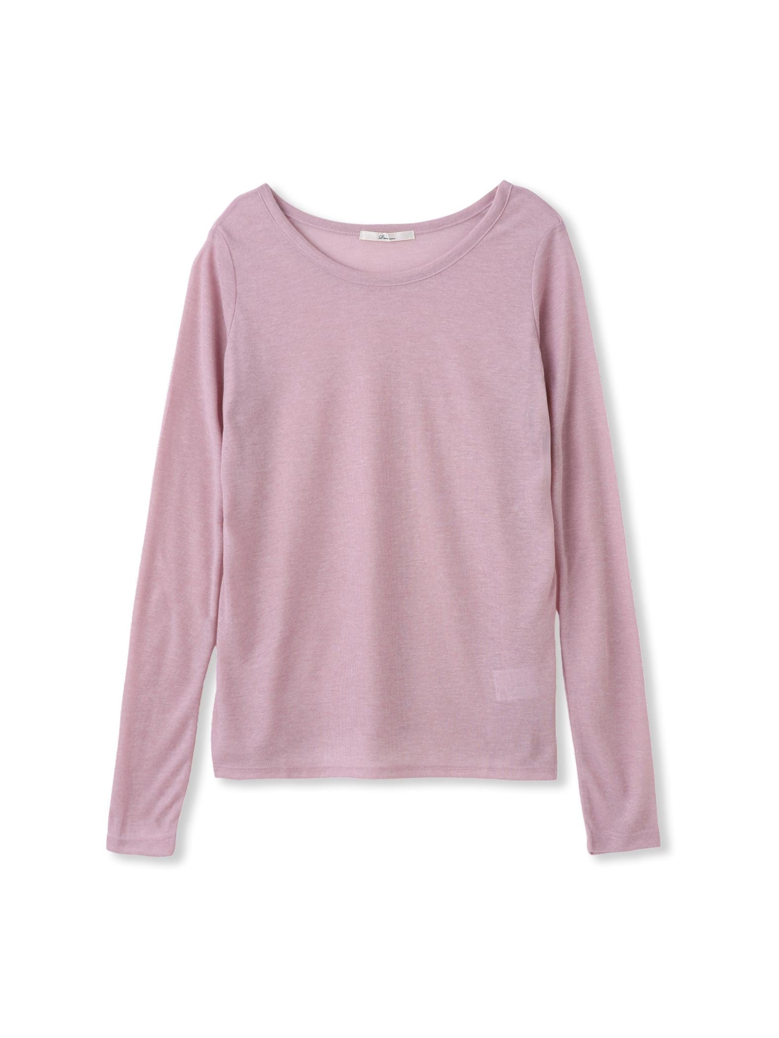 シアーフライス×チュールレイヤードプルオーバー