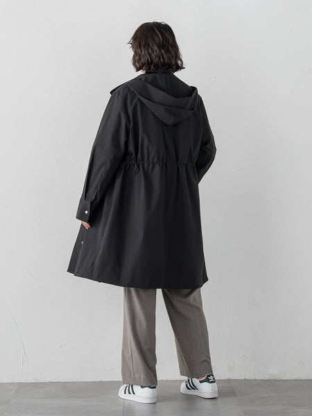 【大きいサイズ】パーテーションダウンロングコート