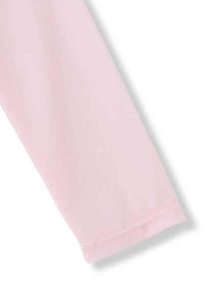 シアーフライス×チュールレイヤードプルオーバー