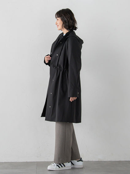 【大きいサイズ】パーテーションダウンロングコート