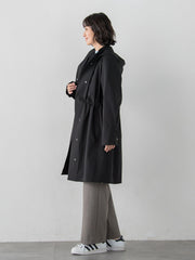 【大きいサイズ】パーテーションダウンロングコート