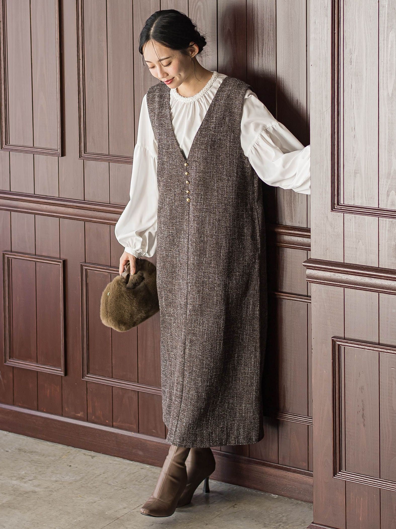 ブレードブラウス≪洗濯機で洗える≫