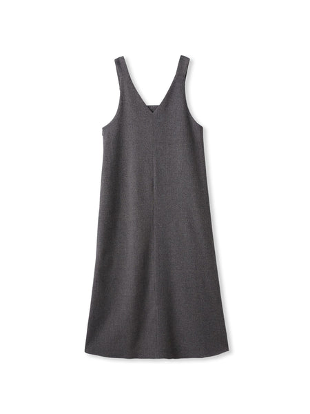 両面ピーチ起毛ジャンスカ≪洗濯機で洗える≫