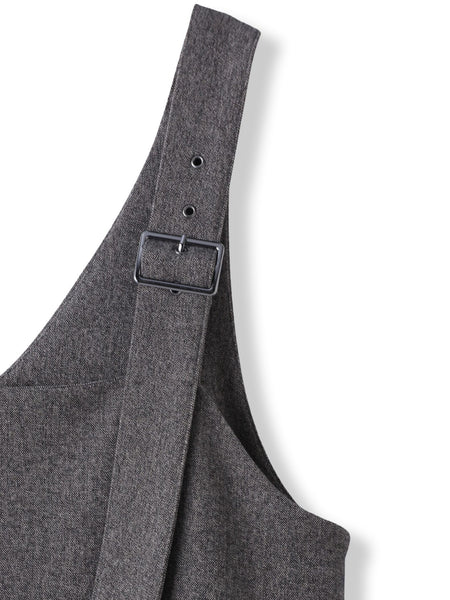 両面ピーチ起毛ジャンスカ≪洗濯機で洗える≫