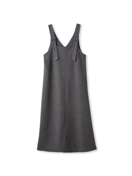 両面ピーチ起毛ジャンスカ≪洗濯機で洗える≫