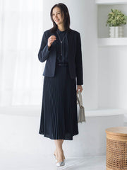 ボウタイフォーマルワンピース≪洗える≫