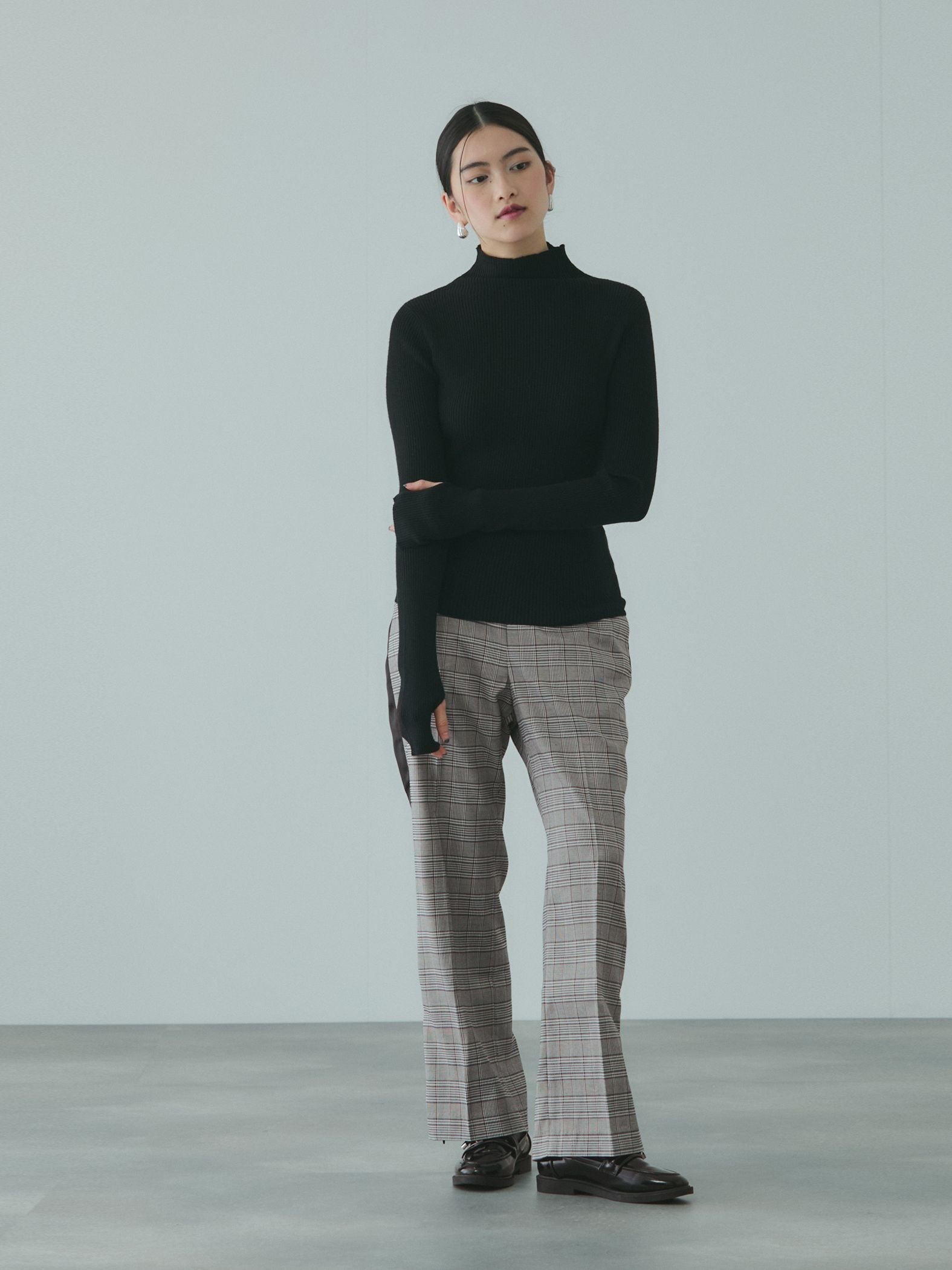 サイドラインスリットパンツ≪手洗い可能≫