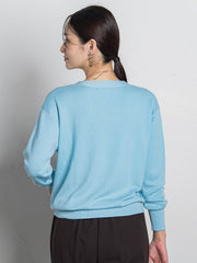 Brisbane Vネックニットプルオーバー≪11号あり≫