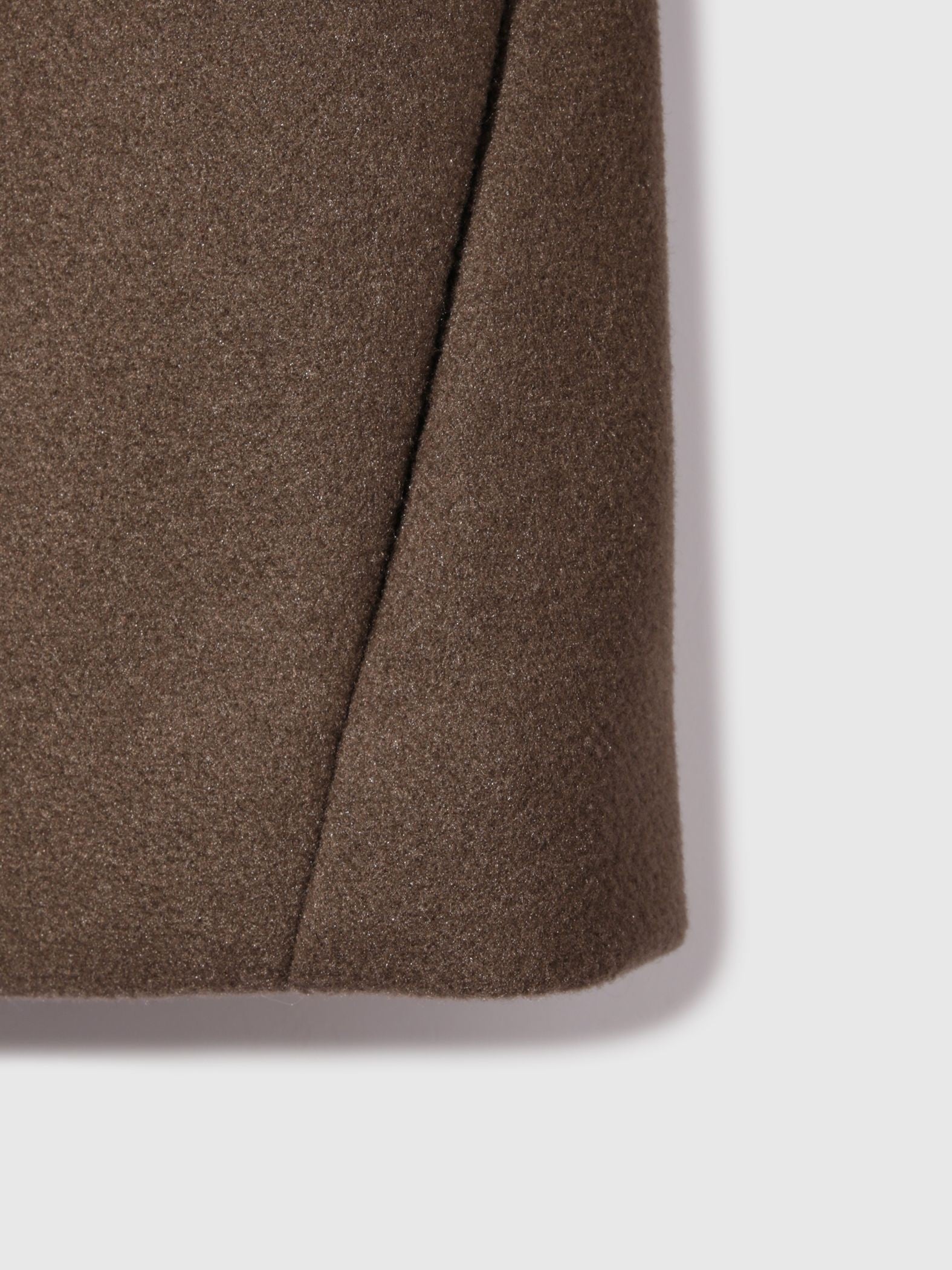 ウールチョウジャージーノーカラージャケット