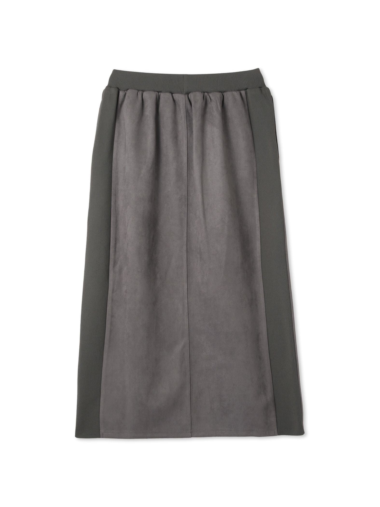 スウェードタッチダンボールナロースカート≪手洗い可能≫