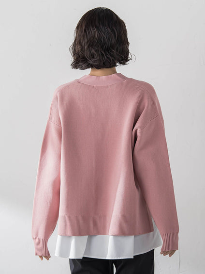 ペプラムカットソー