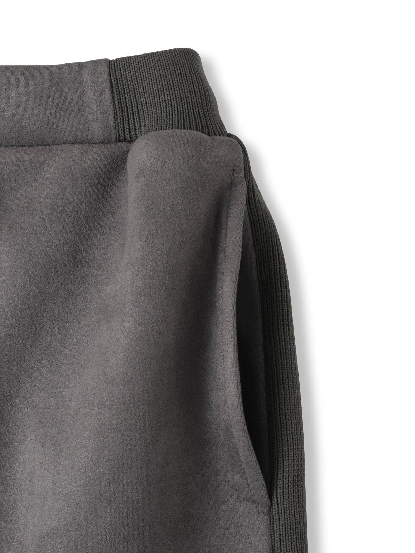 スウェードタッチダンボールナロースカート≪手洗い可能≫