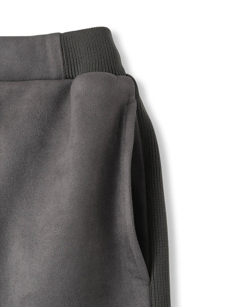 スウェードタッチダンボールナロースカート≪手洗い可能≫