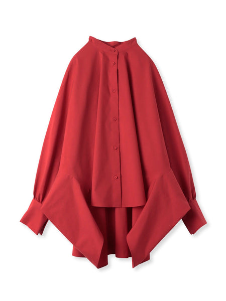 【WEB限定カラーあり】ポンチョブラウス