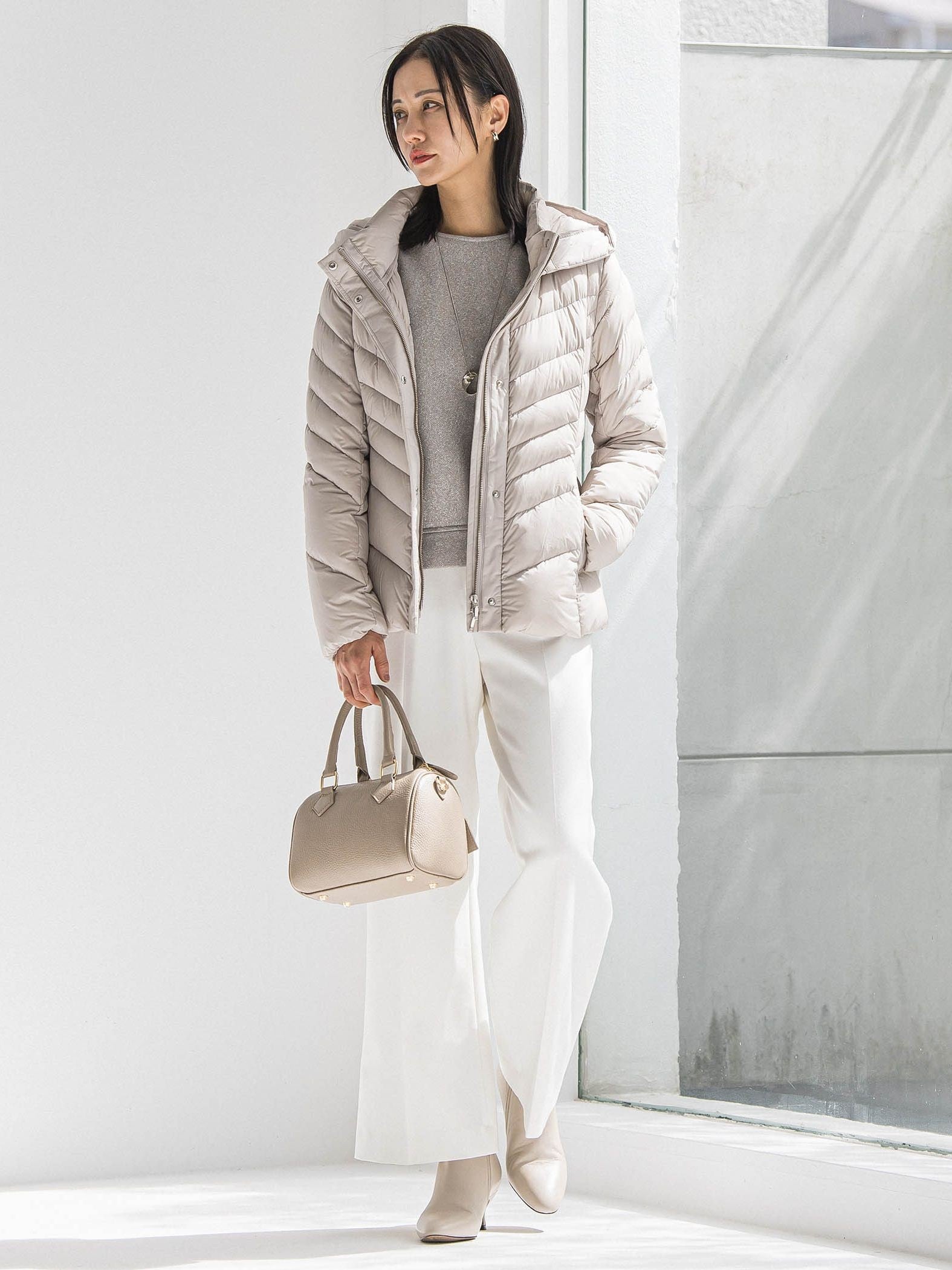 ラメ裏毛カットソー