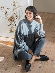 【WEB限定/大きいサイズ】”楽暖”あったか裏起毛スキニーデニム≪洗濯機で洗える≫