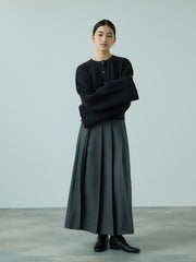 アルパカタッチダブルフェイスニットカーディガン≪手洗い可能≫