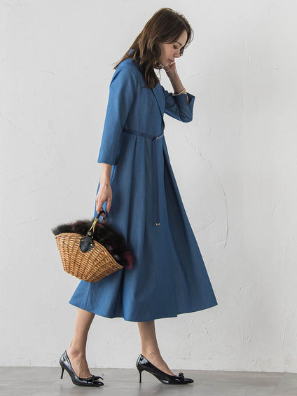 オーロララメデニムワンピース