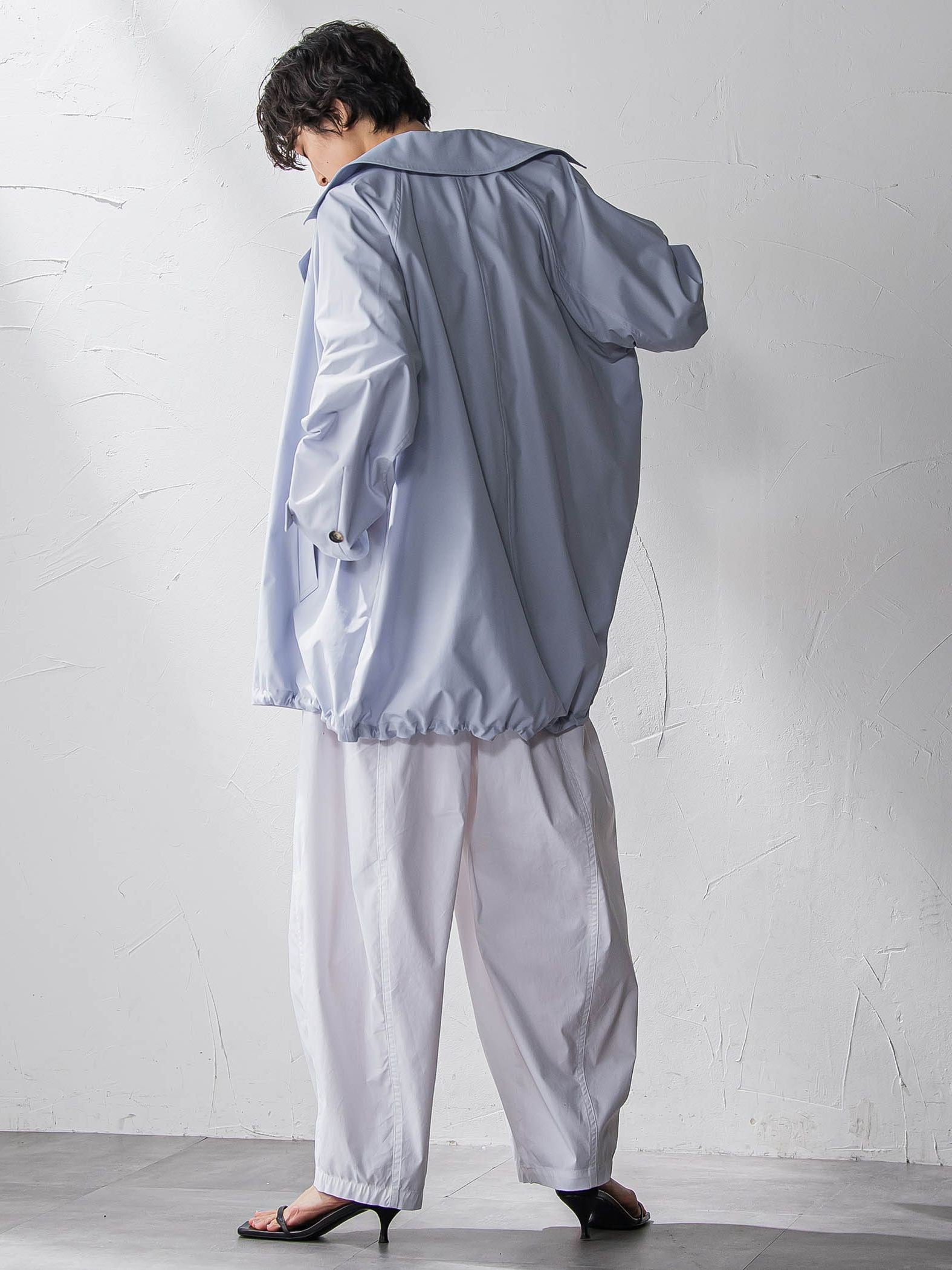 撥水オーバーミドルトレンチコート≪手洗い可能≫