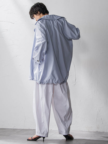 撥水オーバーミドルトレンチコート≪手洗い可能≫