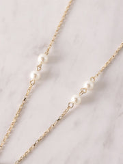 エポフラワーナローネックレス