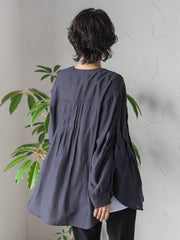 【WEB限定】シルキーローンブラウス