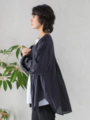 【WEB限定】シルキーローンブラウス