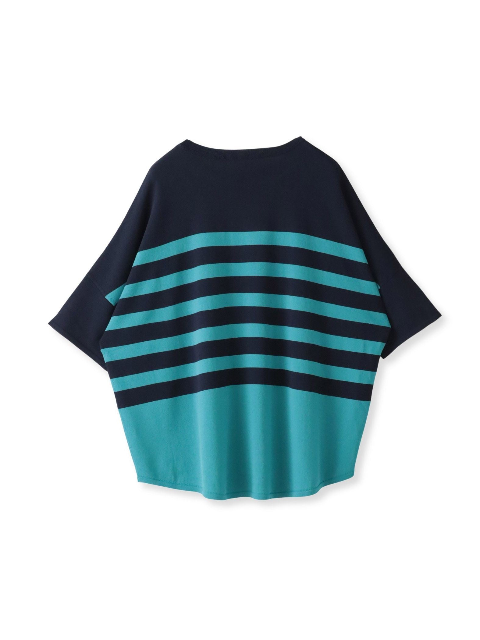 【WEB限定】”涼感”ボーダーニット