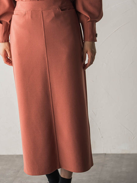 ジョーゼットダンボールAラインスカート≪セットアップ対応/洗濯機で洗える≫